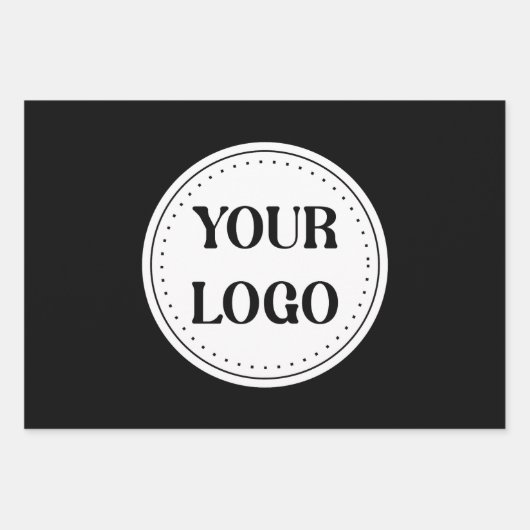 トレンディースタイリッシュおよびブエレガントランド ラッピングペーパーシート (正面)