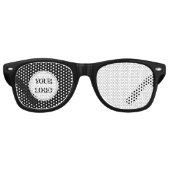 トレンディースタイリッシュおよびブエレガントランド レトロサングラス (正面)