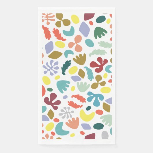 トレンディースタイリッシュカラフルオーガニック パターン(の模様が)ある (正面)