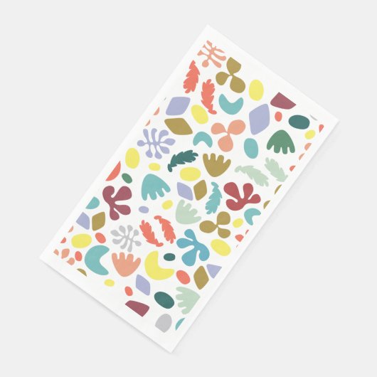 トレンディースタイリッシュカラフルオーガニック パターン(の模様が)ある (コーナー)