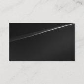 トレンディースタイリッシュグレー波パターン名刺 名刺 (裏面)