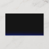 トレンディースタイリッシュダークブルー管理者名刺 名刺 (裏面)