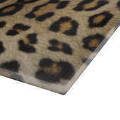 トレンディースタイリッシュヒョウ毛プリント動物のパターン カッティングボード (角)