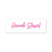 トレンディースタイリッシュピンクミニマルガーリーリスト セルフインキングスタンプ (デザイン)