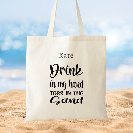 トレンディースタイリッシュブラック&ホワイトモダンウィークエンドビベス トートバッグ