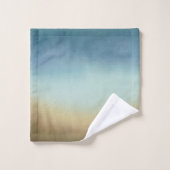 トレンディースタイリッシュモノグラムタオルセット バスタオルセット (ウォッシュタオル)