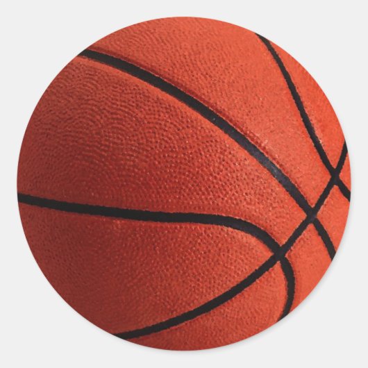 トレンディースタイルバスケットボール ラウンドシール (正面)