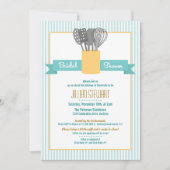 トレンディーストックザキッチンブライダルシャワー招待状 招待状 (正面)