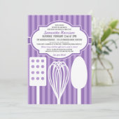 トレンディーストックザキッチンブライダルシャワー招待状 招待状 (スタンド正面)