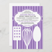 トレンディーストックザキッチンブライダルシャワー招待状 招待状 (正面/裏面)