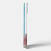 トレンディーストライプのボホシックモノグラームフローラ Case-Mate iPhoneケース (裏面 / 右)