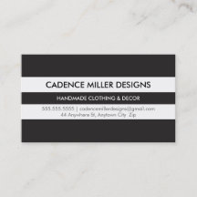 トレンディーストライプワイドモダンミニマルはっきりしたブラック