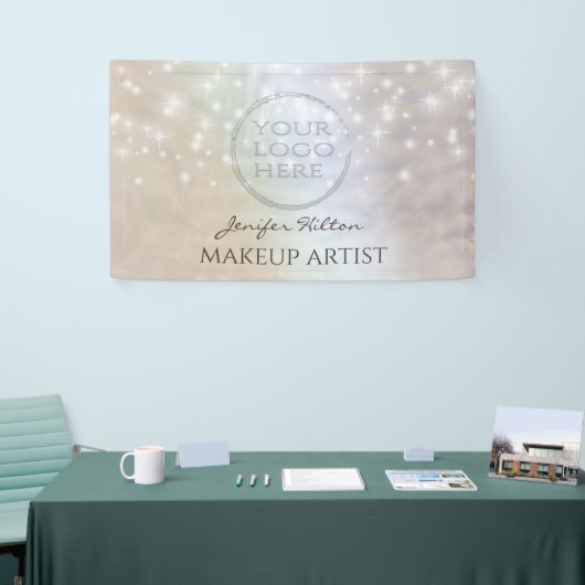 トレンディースパークルスパールホログラフィックロカスタムゴ 横断幕 (トレードショー)