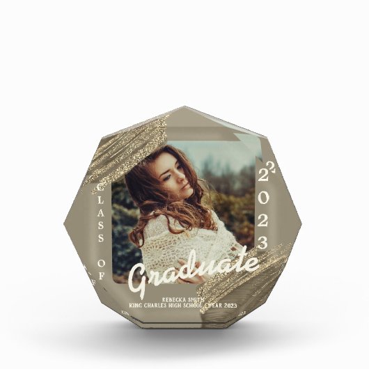 トレンディースパーク金ゴールド卒業写真の発表 フォトブロック (正面)