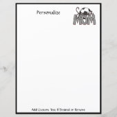 トレンディースポーツサッカーママパーソナライズされた (正面)