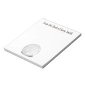 トレンディースポーツバレーボールモダン競技用メモ帳 ノートパッド (回転)