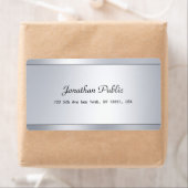 トレンディースモダンクリプト銀テンプレート出荷カッコいい ラベル (インサイチュ)