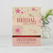 トレンディースモダンターズブライダルシャワーパーティの招待状 招待状 (スタンド正面)