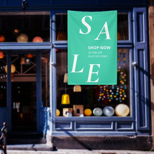 トレンディーセールモダンストア販売プロモーション広告 横断幕