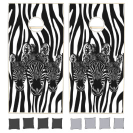 トレンディーゼブラヘルドオンゼブラプリント