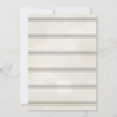 トレンディータイプライターフォント素朴フォトホリデーカード (裏面)