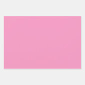 トレンディータイポグラフィガールスクリプト赤ちゃんシャワー ラッピングペーパーシート (正面2)