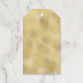 トレンディータイポグラフィクリスマスツリー ギフトタグ (裏面)