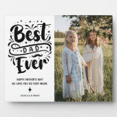 トレンディータイポグラフィ最高のパパEver Photo フォトプラーク (正面)