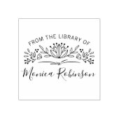 トレンディータイポグラフィ植物学 ラバースタンプ (インプリント)