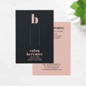 トレンディータイポグラフィ赤面ブラックヘアクリップ表示 (デスク)