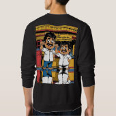 トレンディータミルフレンズ引用文Tシャツ スウェットシャツ (裏面)