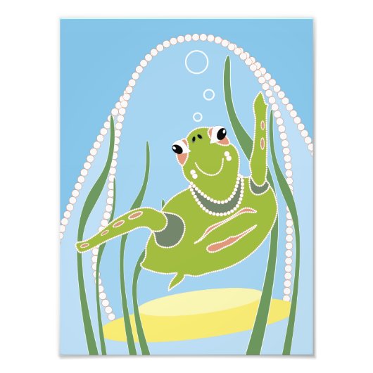 トレンディータートルプリント フォトプリント            (正面)