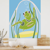 トレンディータートルポスター ポスター (キッチン)