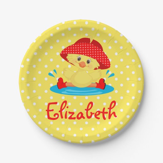 トレンディーダック ペーパープレート (正面)