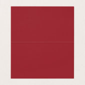 トレンディーダークグリーンミニマルモダンリストプレーン 名刺 (内部フラット)