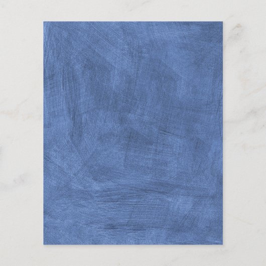 トレンディーダークブルードッググルーミングフライヤーペルソナライズ チラシ (裏面)