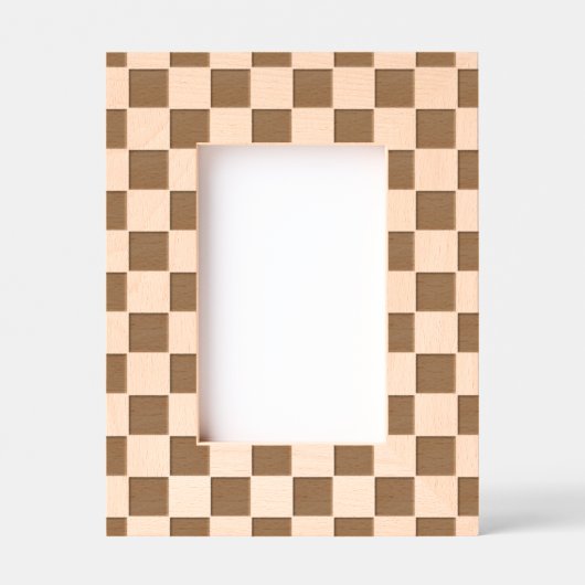 トレンディーチェスボックスデザイン レーザー彫刻フレーム (正面)