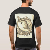 👕トレンディーティー表現:スタイルで自分自身!👚 Tシャツ (裏面)