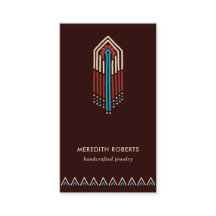 トレンディーテラコッタターコイズトバルデザイン