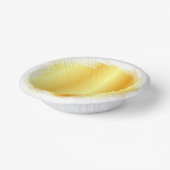 トレンディーテンプレート金ゴールドルックエレガントグラマー ペーパーボウル (傾斜あり)