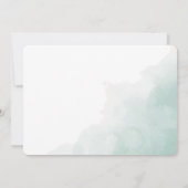 トレンディーテーブルリハーサルの前の夜 招待状 (裏面)