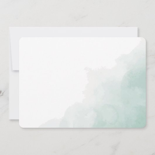 トレンディーテーブルリハーサルの前の夜 招待状 (裏面)