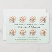 トレンディーテーブルリハーサルの前の夜 招待状 (正面)