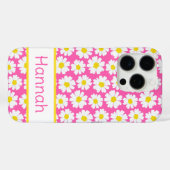 トレンディーデイジーパターン Case-Mate iPhoneケース (裏面 (横))