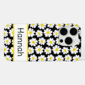 トレンディーデイジーパターン Case-Mate iPhoneケース (裏面 (横))