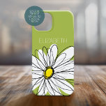 トレンディーデイジーフローライラストレーションライムグリーン iPhone 15ケース<br><div class="desc">禅とヒバお洒落スターの芸術作品。名前、モノグラムまたは他の文字を追加でカスタムきる。変更をもし行うには、アクリックートをのまわりにボタンに移す必要カスタマイズがある。</div>