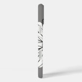 トレンディーデイジーフローライラストレーション – グレーと黄色 Case-Mate iPhoneケース (裏面 / 右)