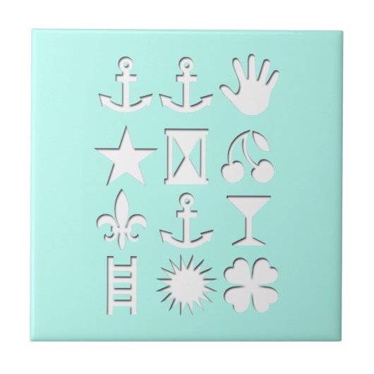 トレンディーデザイン タイル (正面)