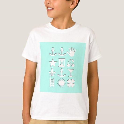 トレンディーデザイン Tシャツ (正面)