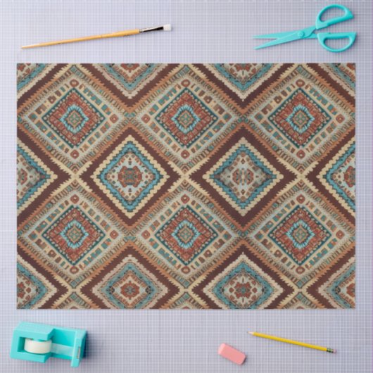 トレンディートルコの美しい古いパターンコレクション 薄葉紙 (クラフト)